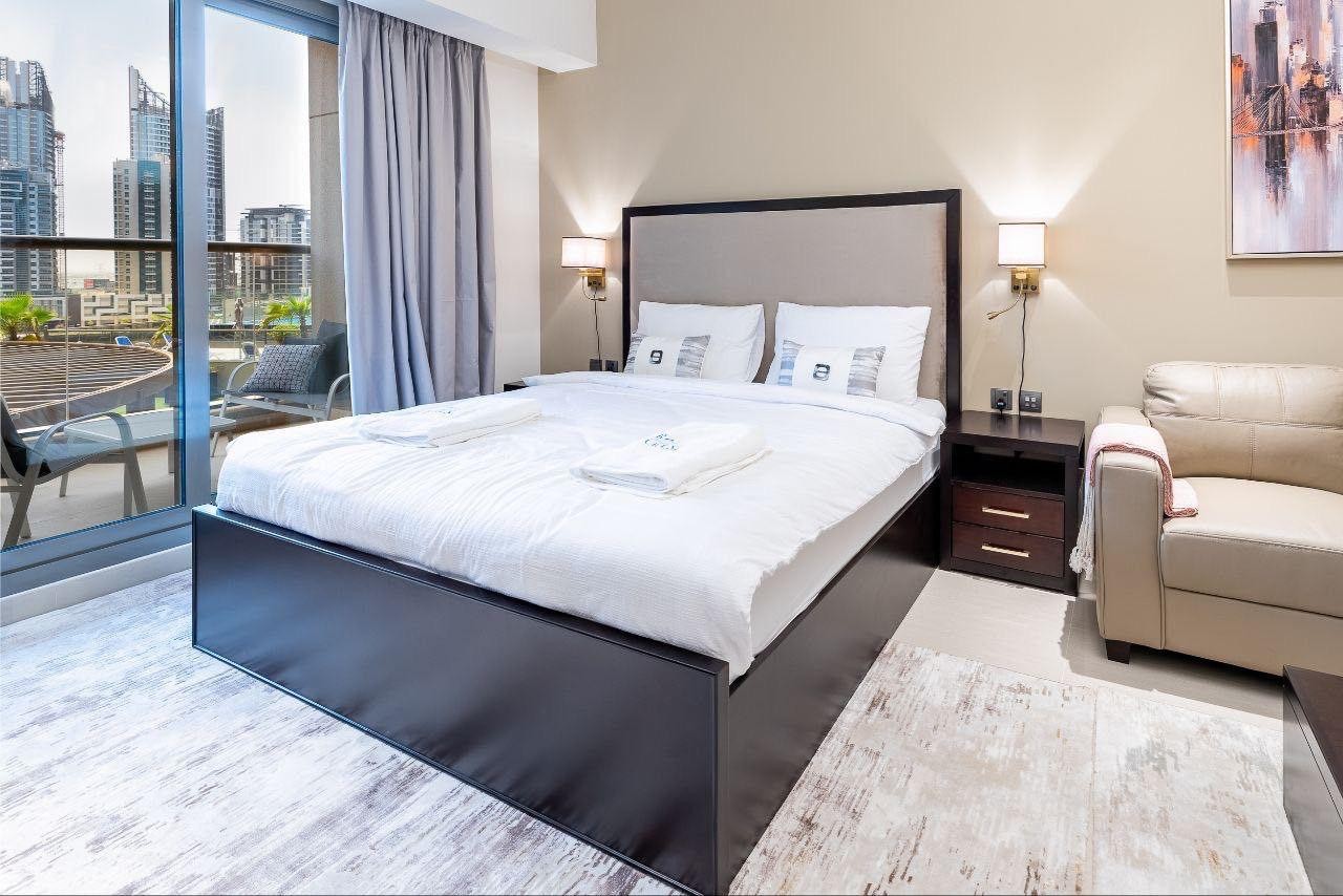 SC-Beautiful Unit | Downtown | Fully Furnished | Available - 5